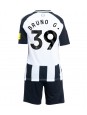 Newcastle United Bruno Guimaraes #39 Heimtrikotsatz für Kinder 2024-25 Kurzarm (+ Kurze Hosen)